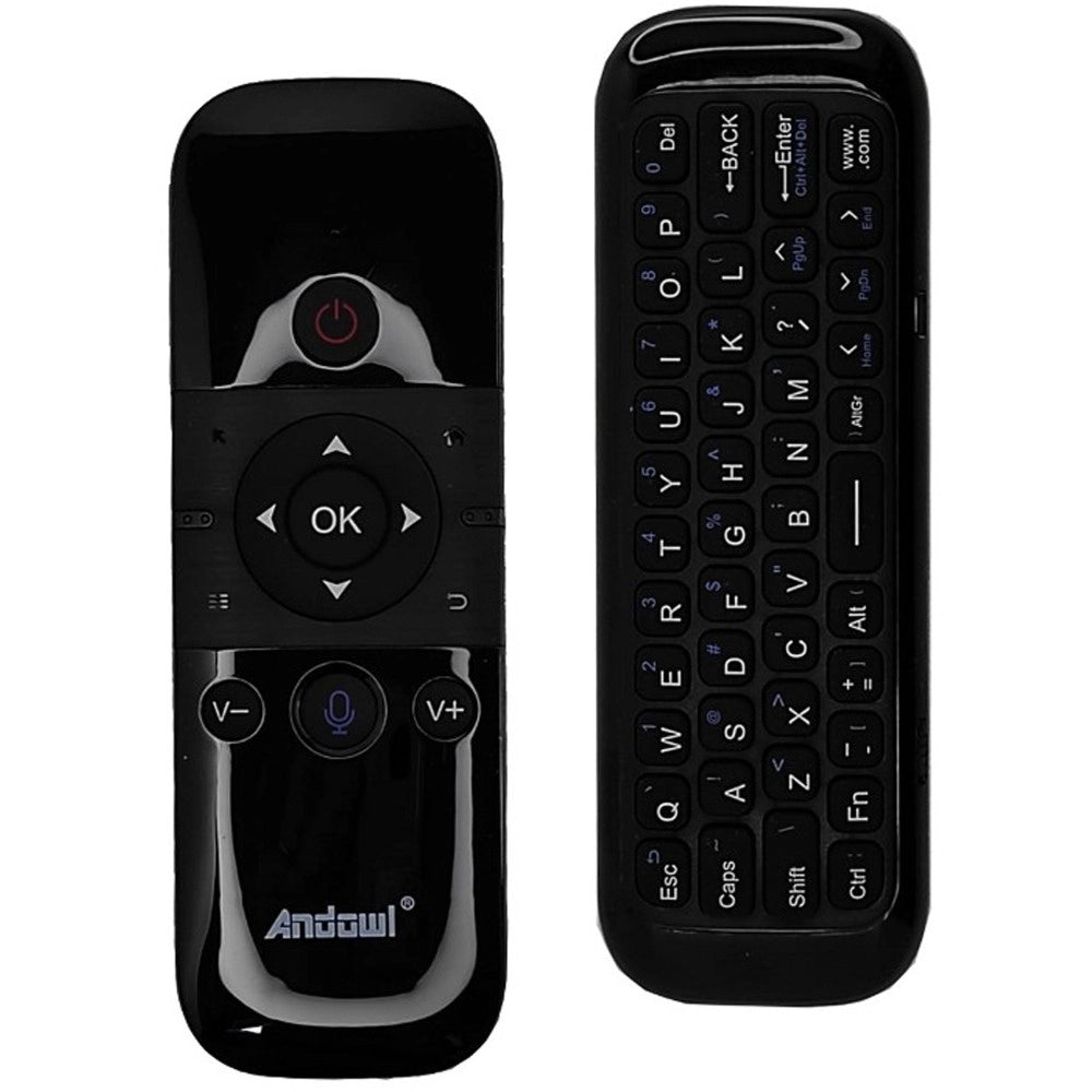 Trade Shop - Telecomando Controllo Remoto Tastiera Wireless Air Mouse Q-a259 Per Box Smart Tv -