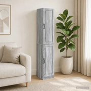Set di armadi 2 pz Sonoma grigio Legno ingegnerizzato 3416958