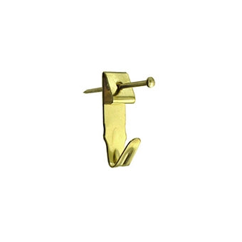 Ganci â€œa Xâ€ per fissaggio quadri nÂ° 1 - 6 x 23 mm. con chiodini 10 pz.