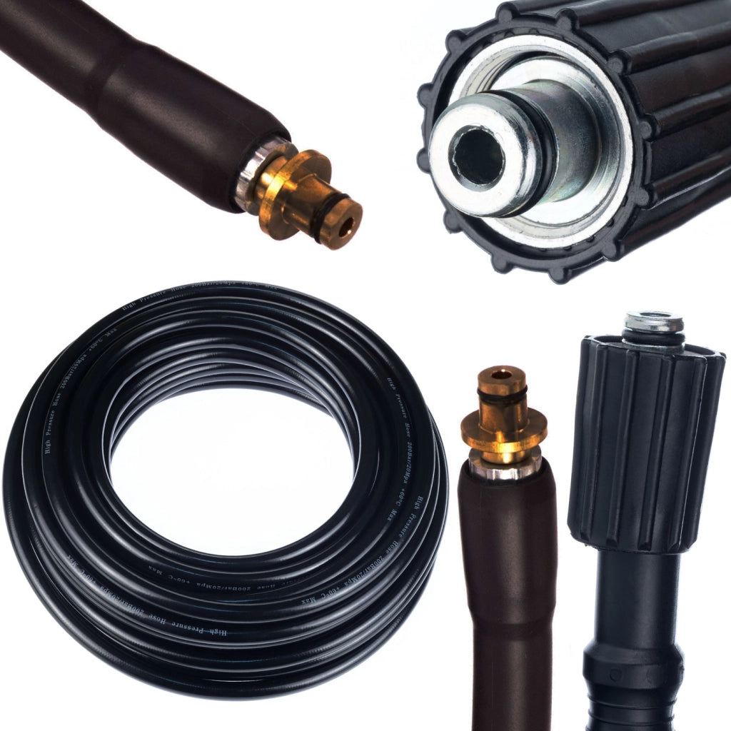 Tubo Alta Pressione 10m di Ricambio – Compatibile con Idropulitrice Kärcher K2–K7