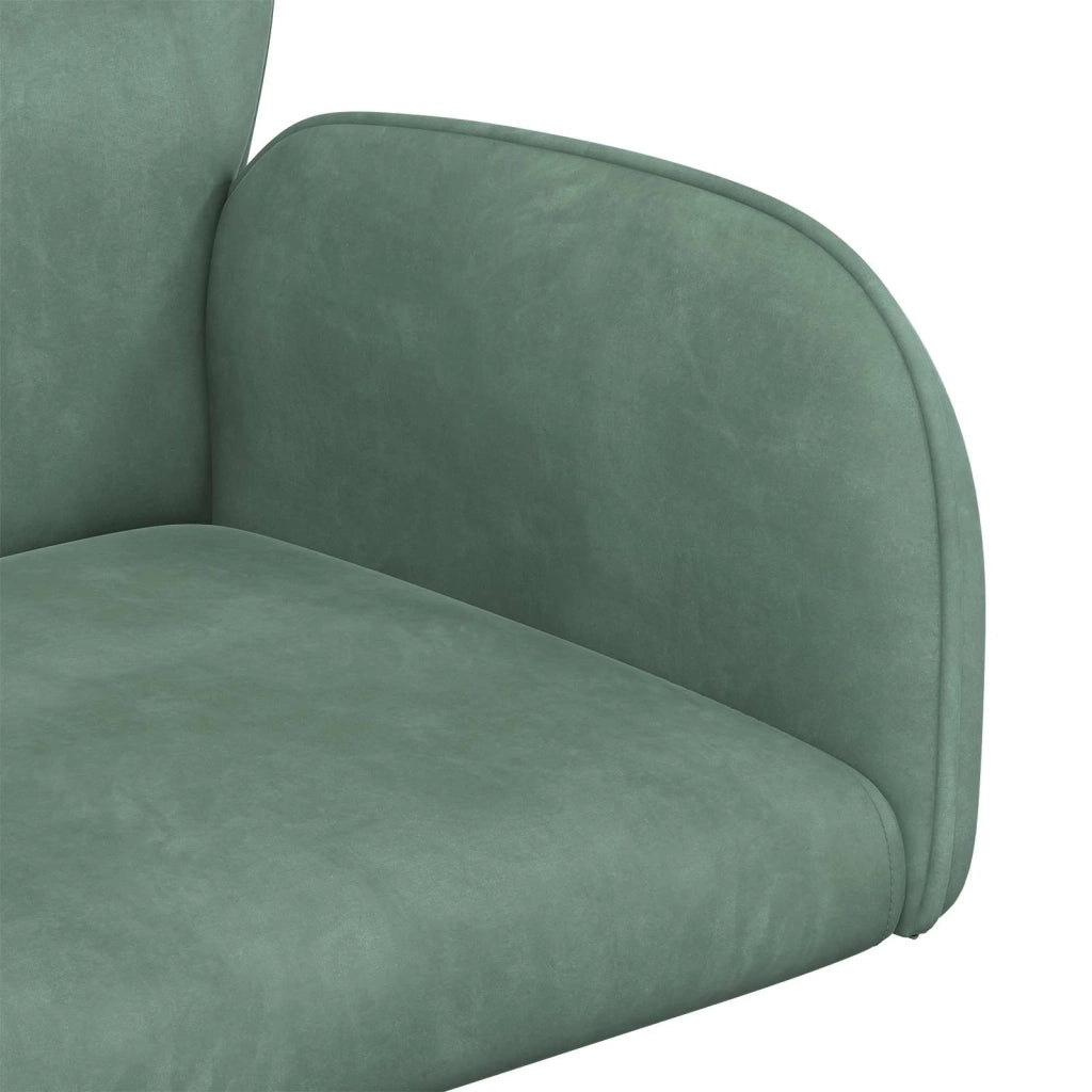 Sedie da scrivania girevoli 2 pz 54 x 55 x 90 cm Verde Mare 3428328