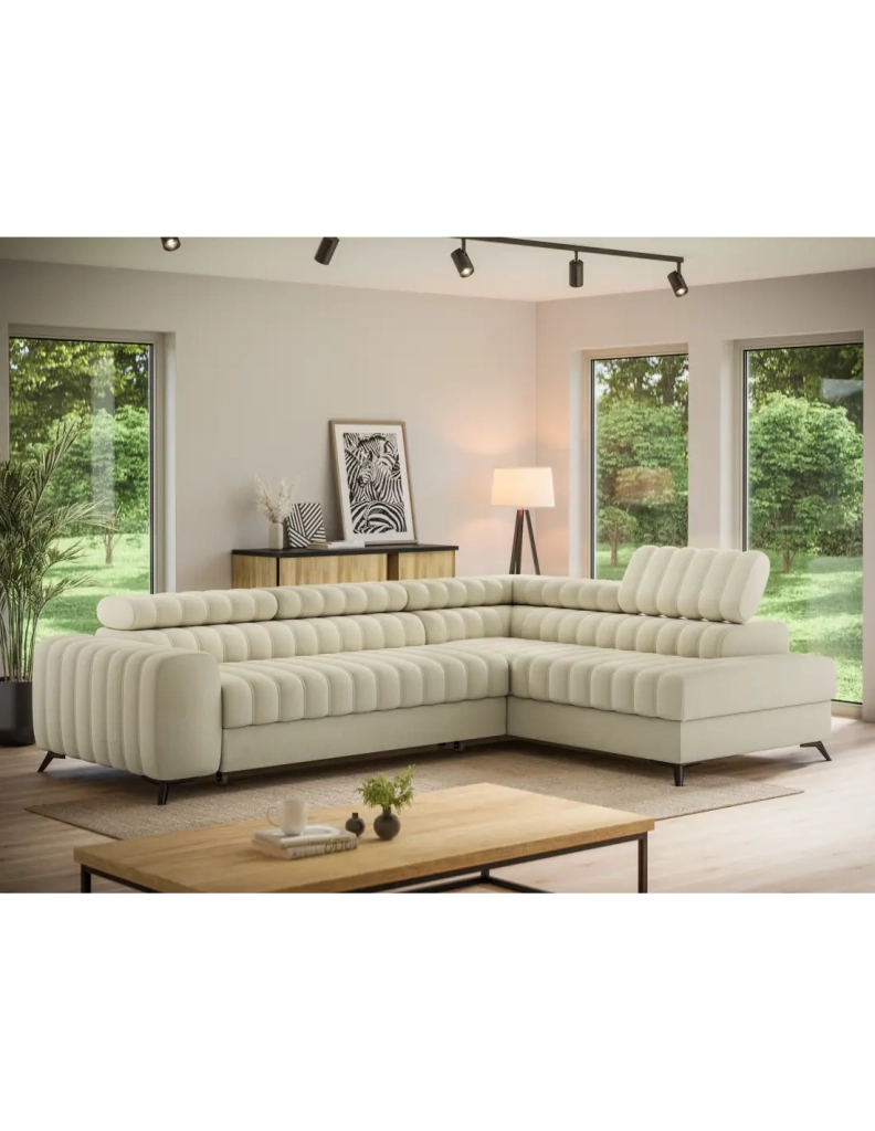 Divano ad angolo collezione KANEDOJO colore Beige