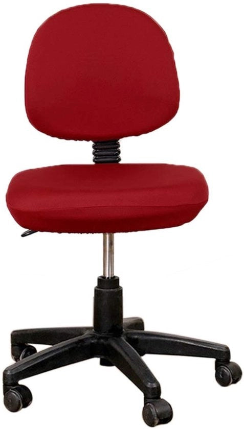 Hoes per Sedia con Ruote per Computer - Protezione Universale - Flessibile - Sicura - Colore Rosso - Adatto per Ufficio e Casa