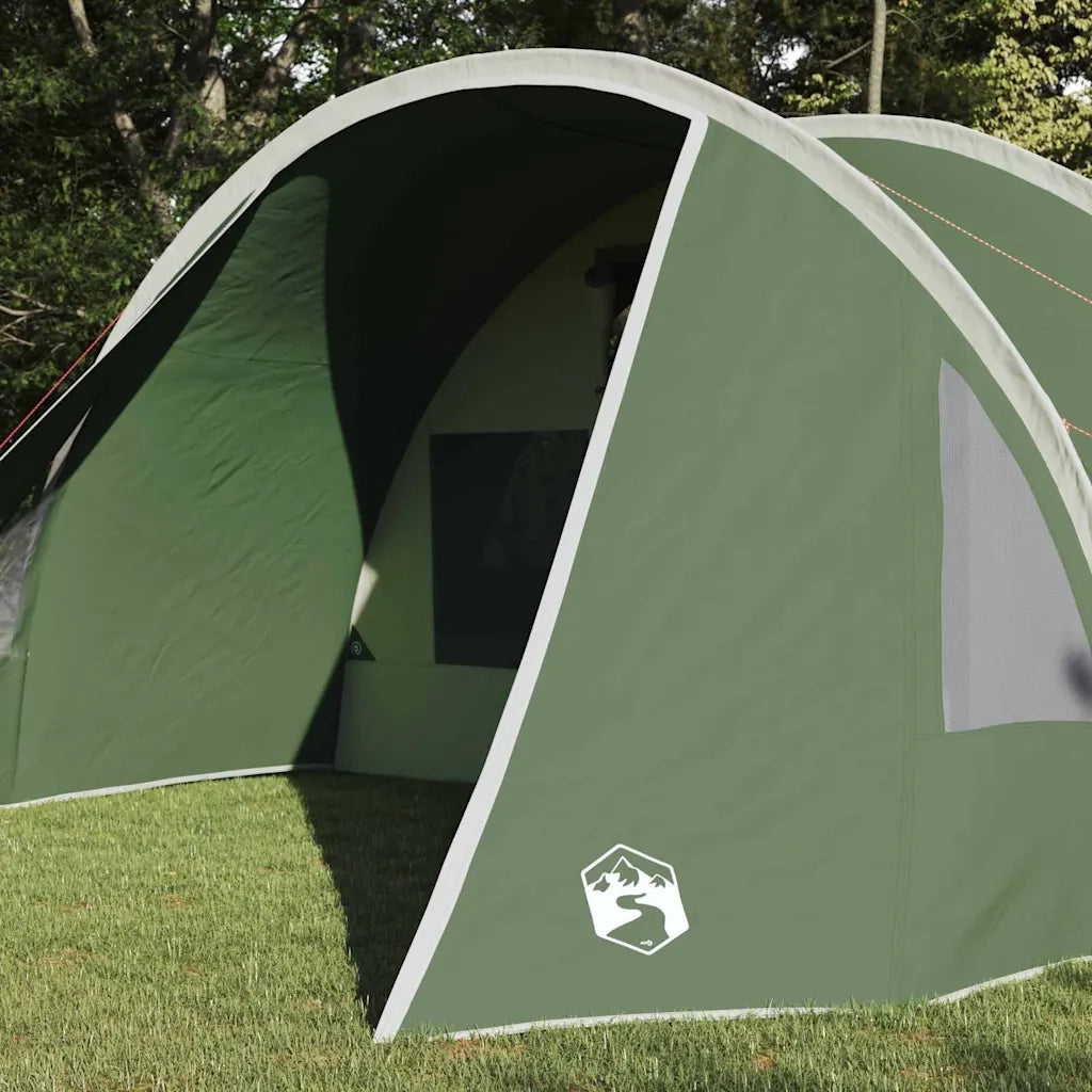 Tenda Tunnel per 5 Persone 5 persona Verde e Bianco 42004041