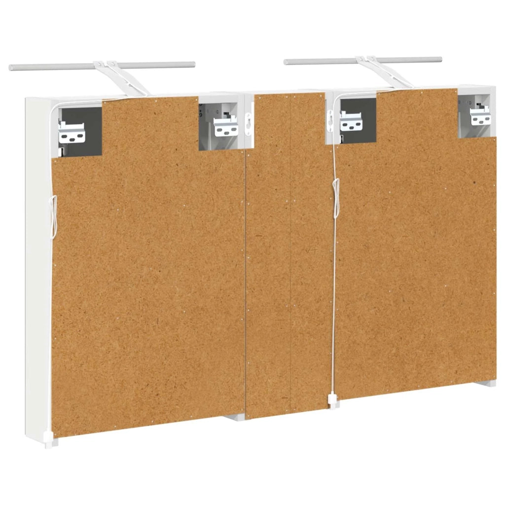 Set di Armadi da Bagno con porta 3 pcs 100 x 10,5 x 60,5 cm 3403704