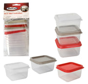 MAURY'S SET DI 6 MINI CONTENITORI DA CUCINA REALIZZATI IN PLASTICA
