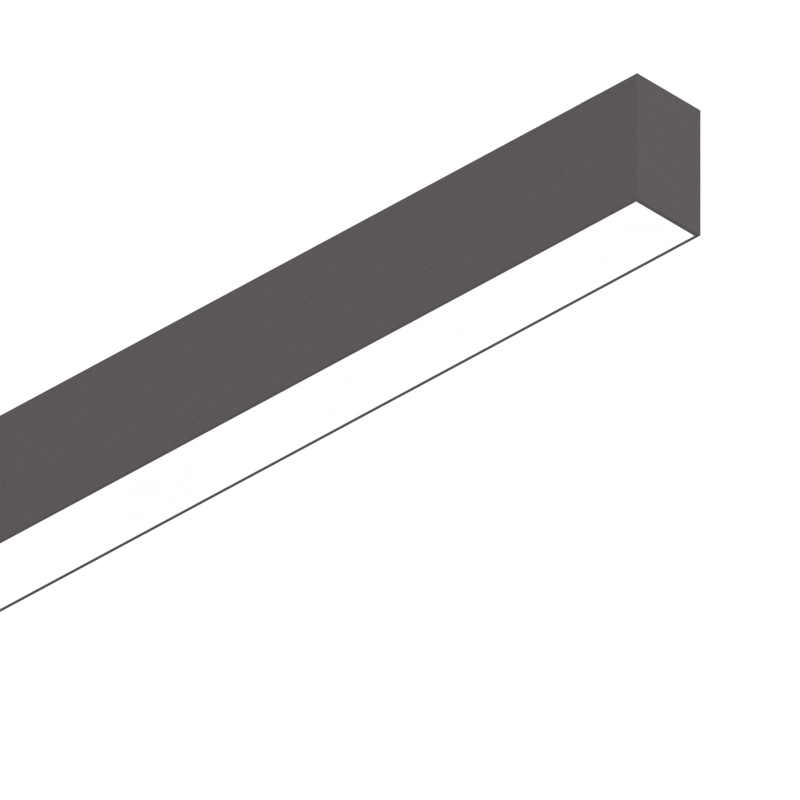 Sistema Lineare Fluo Wide 1800 4000k Bk Ideal-lux