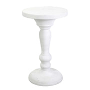 Colonnina resina bianco tondo cm ø49h80,5