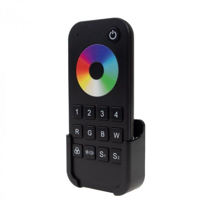 Telecomando RF RT4 touch strisce LED RGBW nero Ecolight