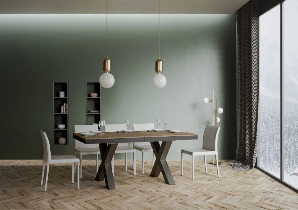 Tavolo Allungabile 180-440x90x80 cm Traffic Evolution Noce