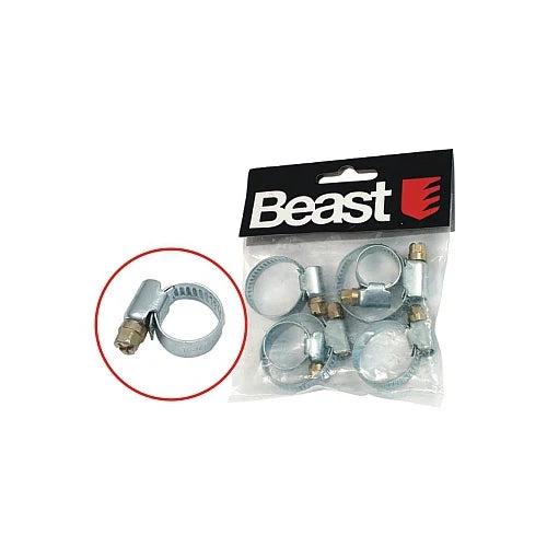 Fascette stringitubo set da 6 pezzi,2 x (10-16, 16-25, 20-32 mm) e set da 8 pezzi, 2x (10-16, 12-22, 16-27, 25-40 mm)Beast - 2 x (10-16, 16-25, 20-32 mm) / 6