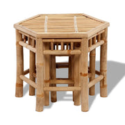 Sgabelli da Giardino 3 pz in Bambù 41495