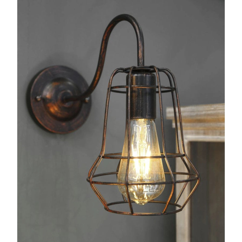 Lampadelle A Da Muro Industry -b- cm 33x15x27,5