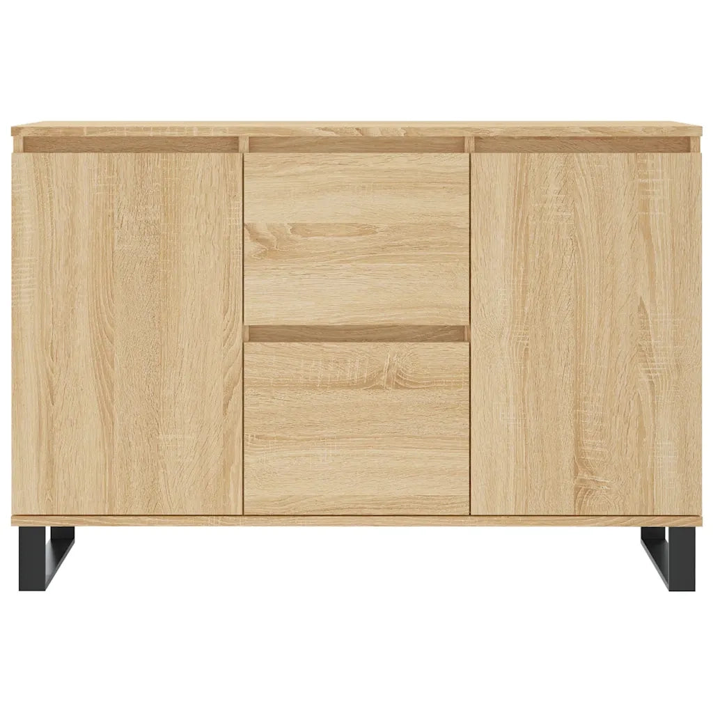 Credenza Rovere Sonoma 101,5x35x70 cm in Legno Multistrato 827215