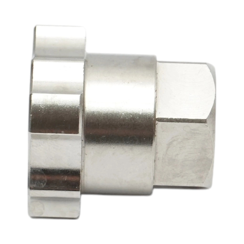 Connettore per pistola per verniciatura M14x1,5mm in acciaio inox