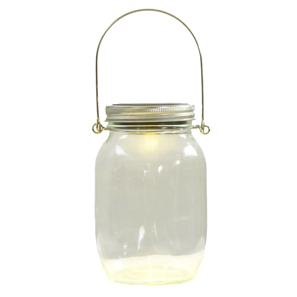 Lampada Solare in Vetro da Esterno 12 pz Bianco Caldo CFW8864008