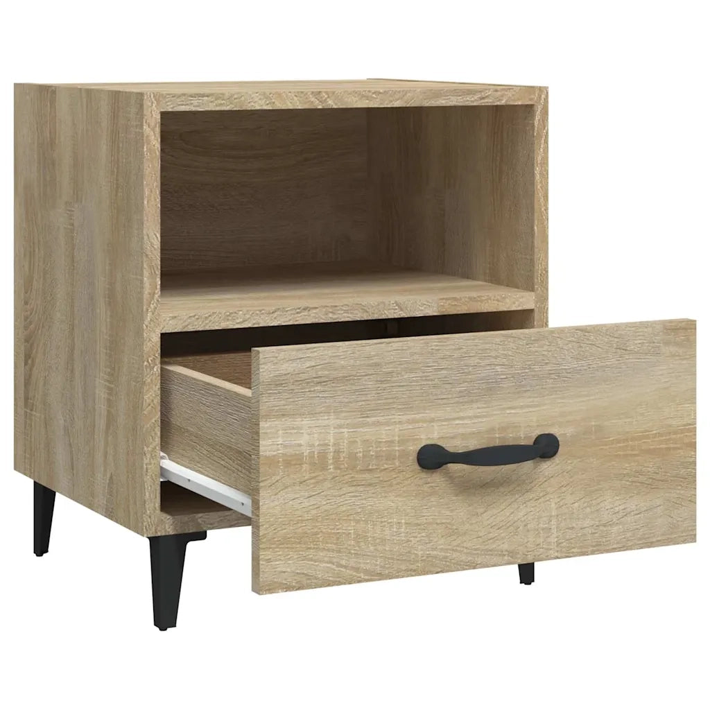 Comodino Rovere Sonoma in Legno Multistrato cod mxl 30390