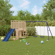 Set da Gioco da Esterno in Legno Massello di Pino 3155930