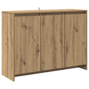 Credenza | Madia | Buffet da pranzo | Armadio da pranzo Rovere Artigianale 102x35x70 cm in Truciolato