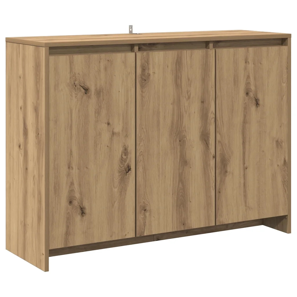 Credenza | Madia | Buffet da pranzo | Armadio da pranzo Rovere Artigianale 102x35x70 cm in Truciolato