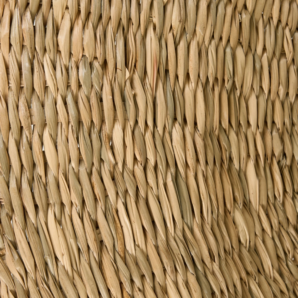 Lampada a Sospensione Boho con Paralume in Erba Marina Naturale per Soggiorno e Camera da Letto