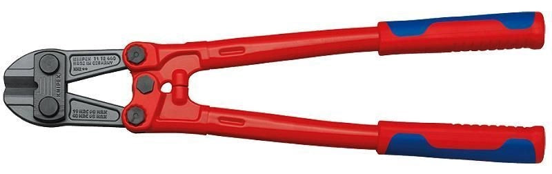 KNIPEX 71 72 460 Tagliabulloni Capacita' di Taglio fino a 5 mm a 48 HRC Impugnature Multicomponente Lunghezza 460 mm colore Grigio atramentato