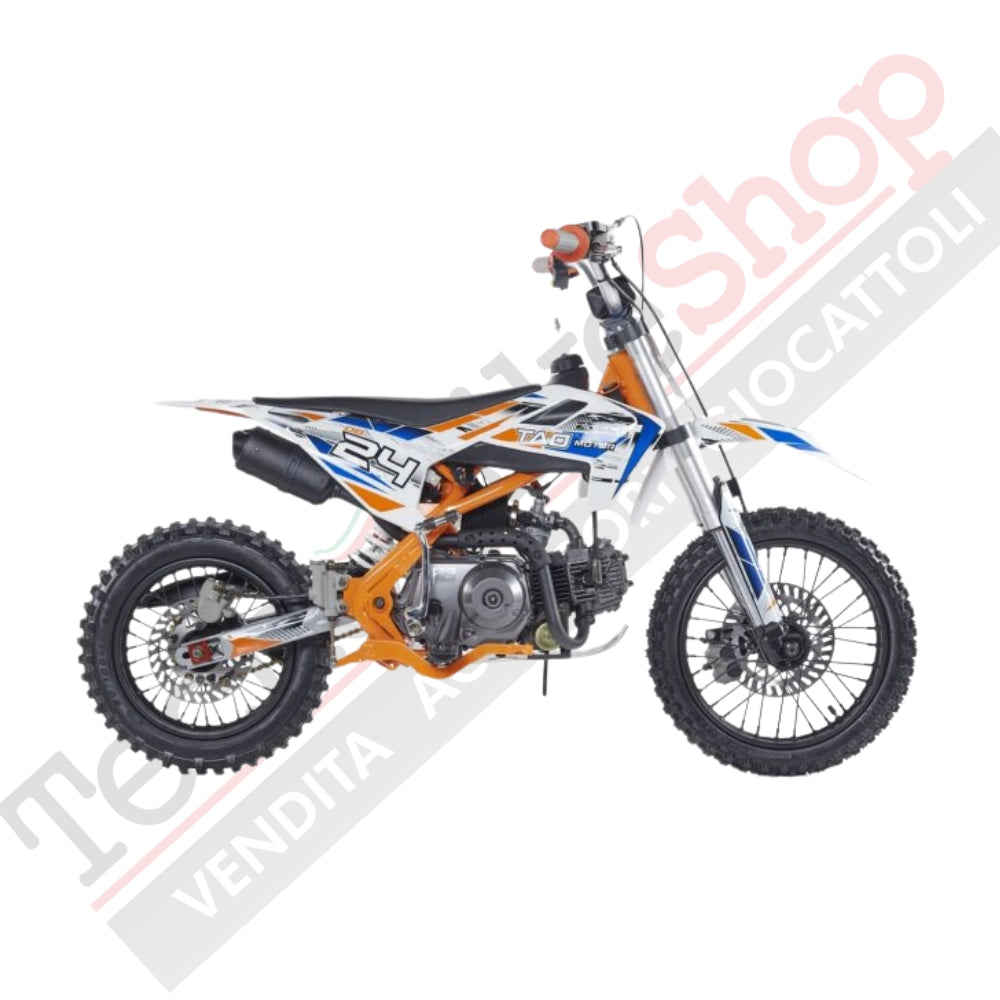 Pitbike a benzina Z-Tech ZTX 24 110 cc-Arancione