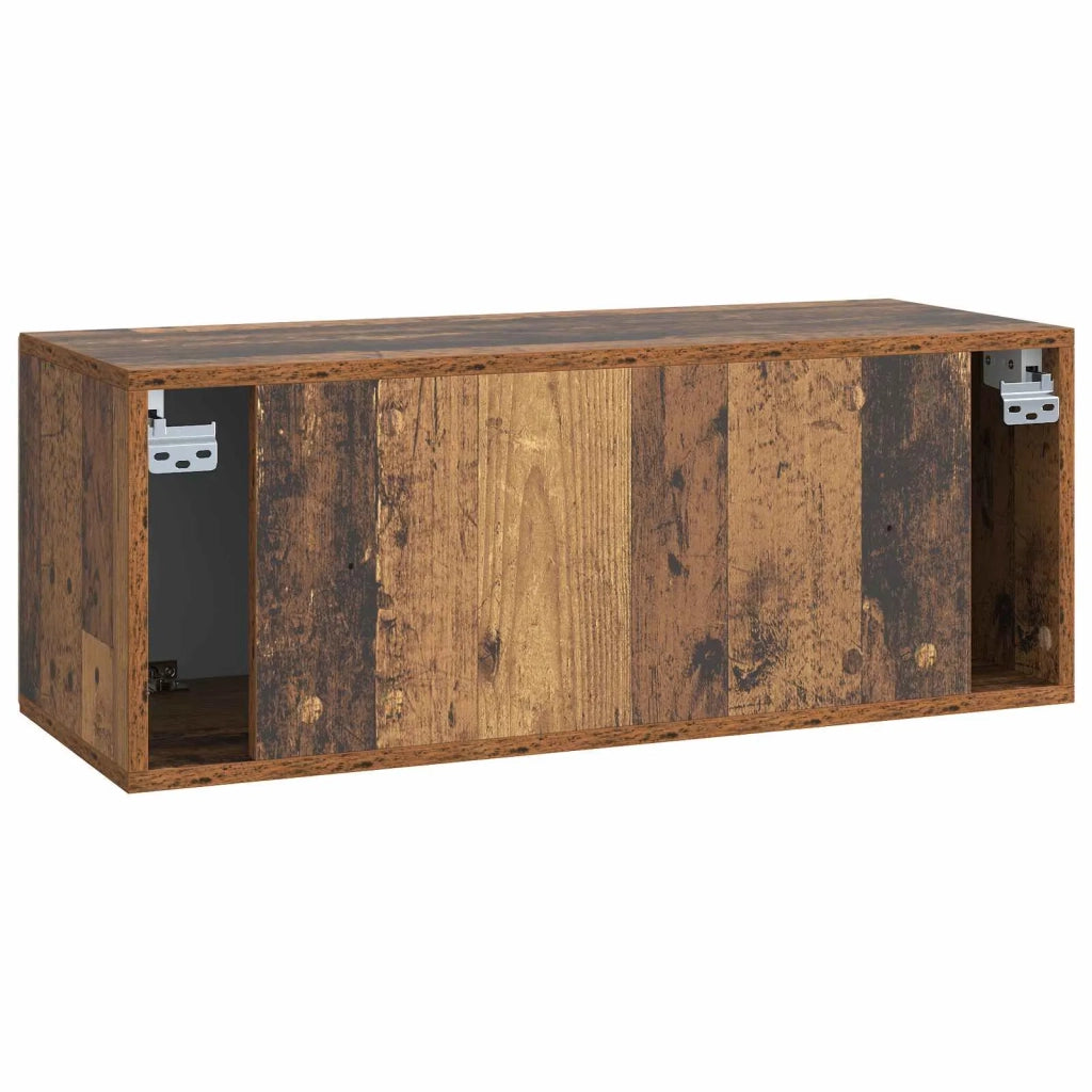 Mobile Porta TV da Muro Legno antico 78,5 x 31 x 30 cm 898723