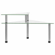 Mensola da Cucina Trasparente 49,5x35x19 cm in Vetro Temperato 249525