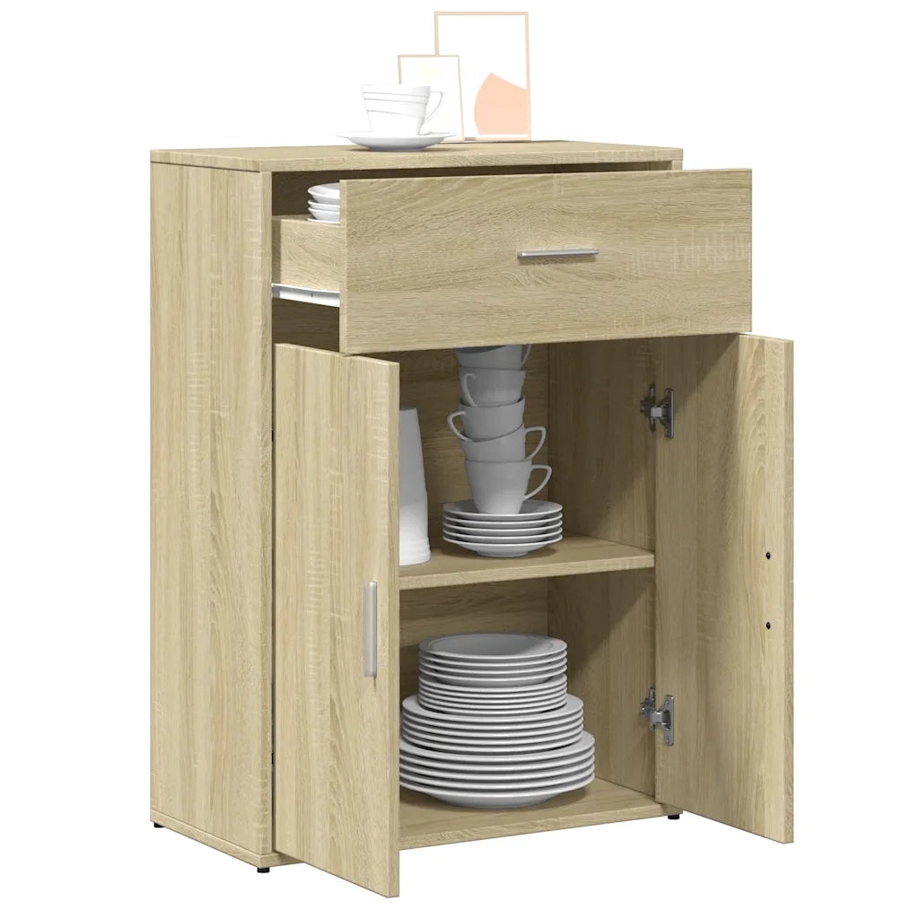Credenza Rovere Sonoma 60x30x84 cm in Legno Multistrato 840494