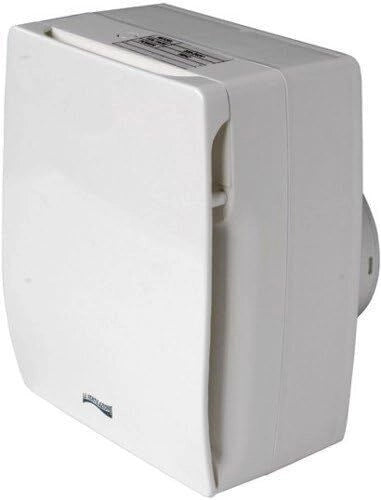 La Ventilazione CENTRIX10 Areatore Centrifugo Silente da Parete e Soffitto 30 W 110 m³-h IPX4 Classe II colore Bianco