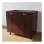 Calandrelli Base Cucina 80 con 2 ante  L 80 P 55,5 H 72 cm Wengè