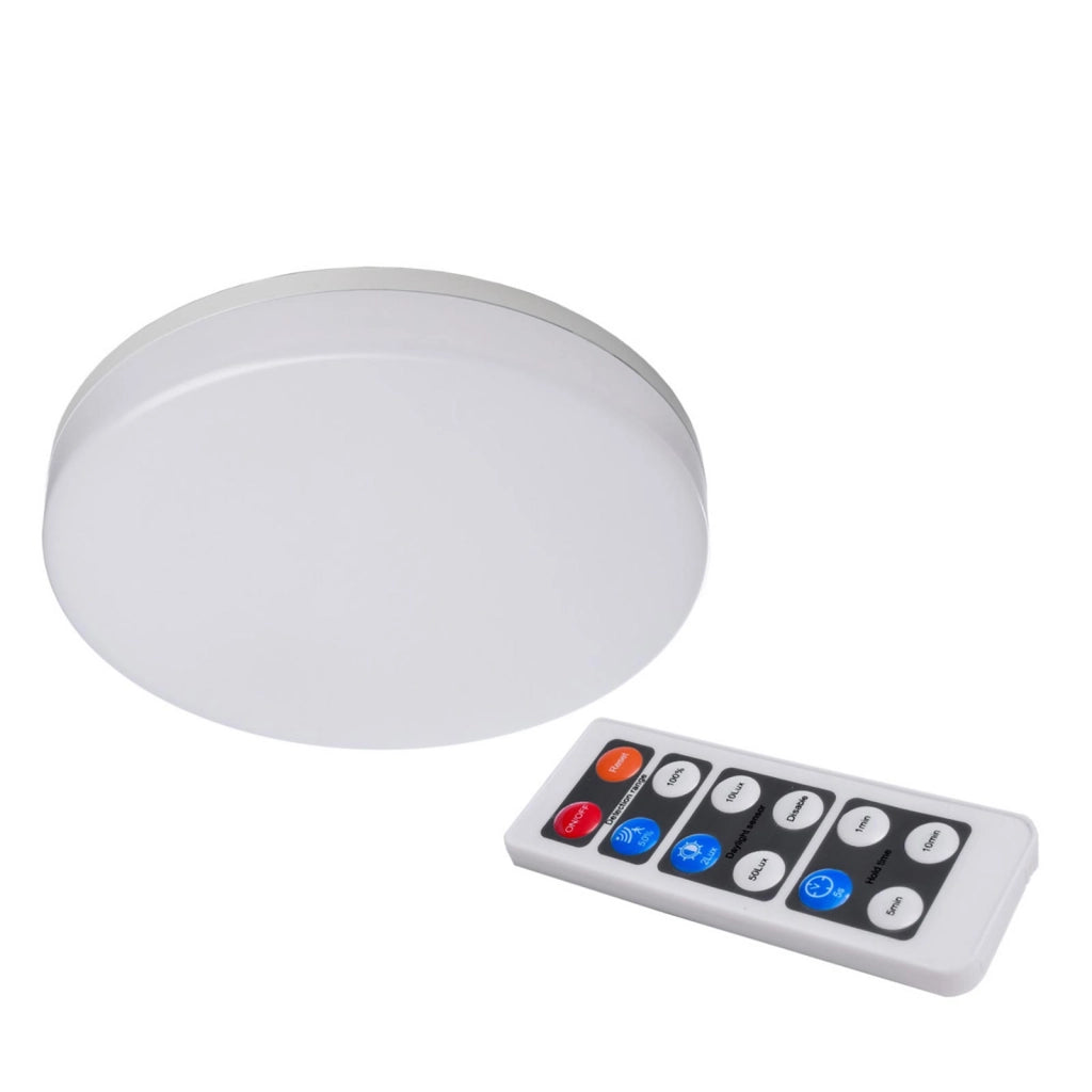 ALTAIS MOTION Plafoniera LED 12W CCT da 3000K a 6000K IP54 lampada moderna sensore movimento luce soffitto terrazzo balcone cantina 230V