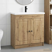 Set di mobili per il bagno Rovere Artigianale 56 x 37,5 x 81 cm 3404133
