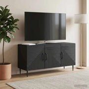 Mobile TV Nero 99 x 34,5 x 50 cm Legno ingegnerizzato 894946