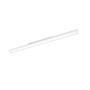 Plafoniera Moderna Salobrena 1 Alluminio Bianco Luce Led Integrato 38W