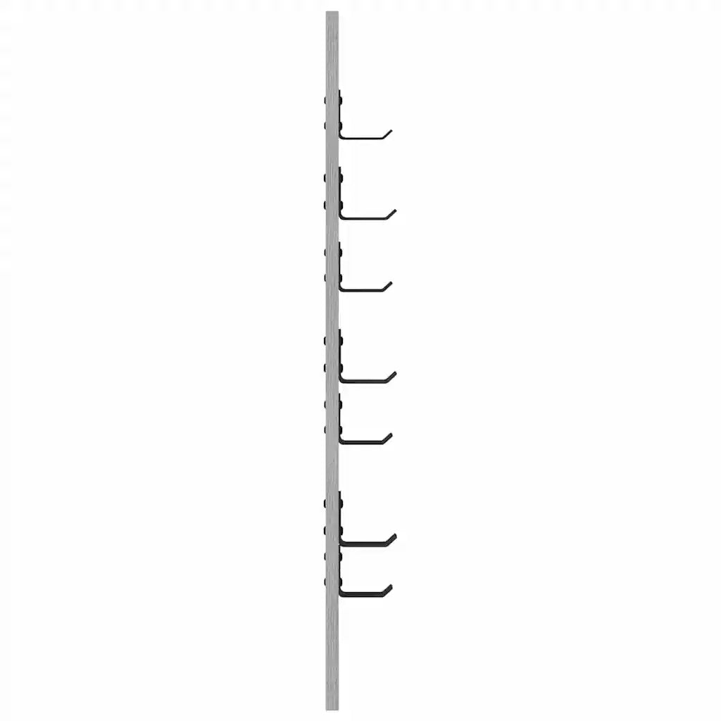 Appendiabiti a muro Grigio Sonoma 30 x 1,5 x 80 cm CFW4353710