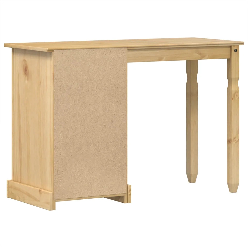 Toeletta Corona 110x47x75 cm in Legno Massello di Pino