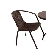 Sedia Alma Marrone Scuro 55x59x72