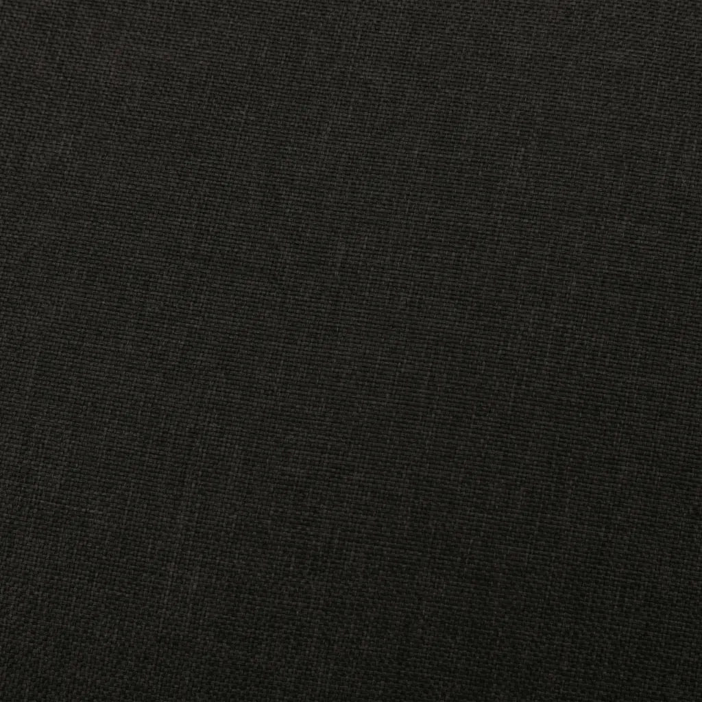 Poltrona Massaggiante Reclinabile Nera in Tessuto 321412