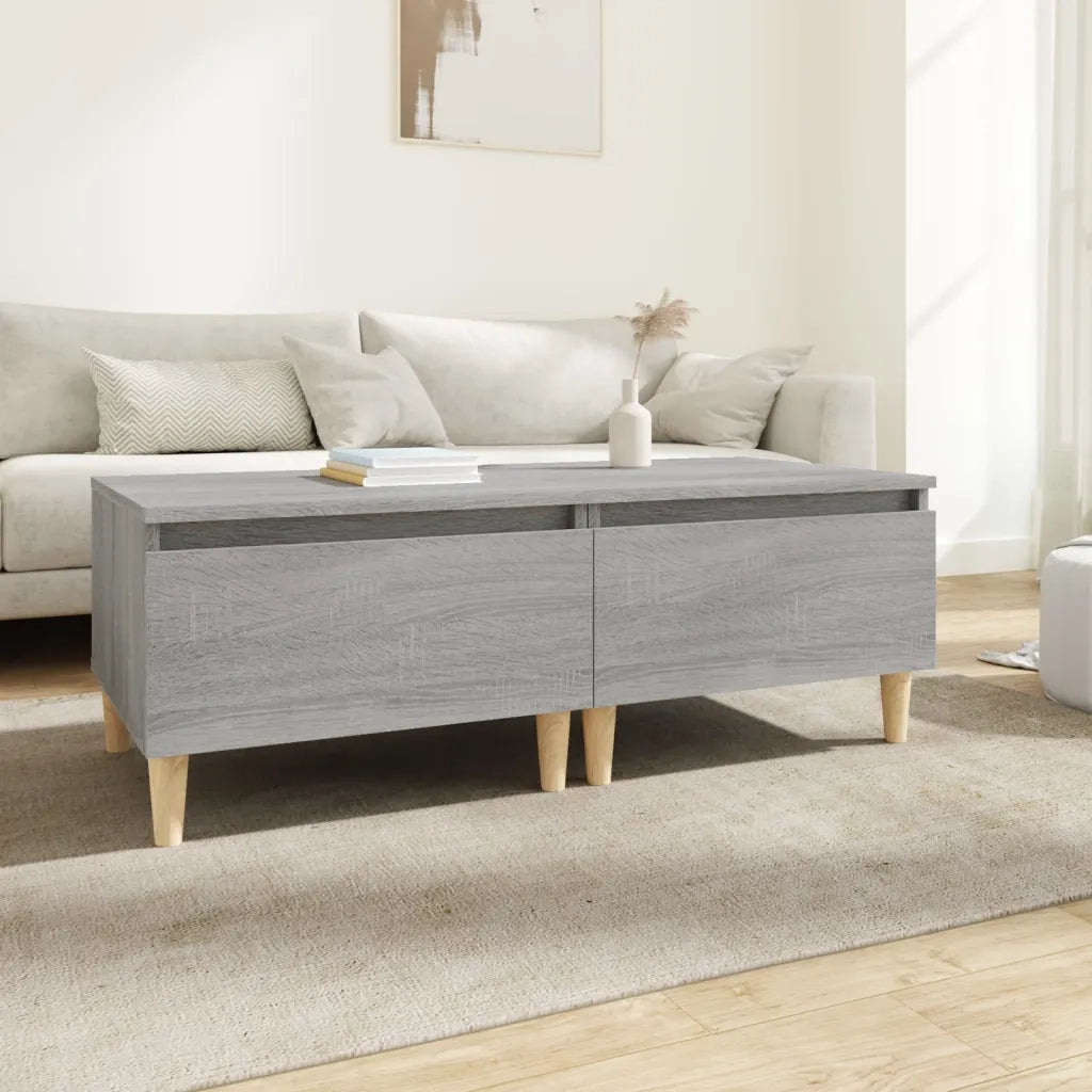 Tavolini 2 pz | Tavolo laterale Grigio Sonoma 50x46x35 cm in Legno Multistrato