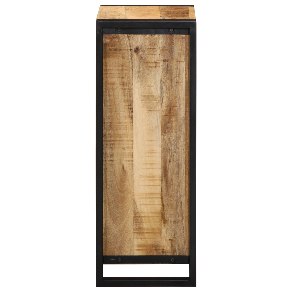 Mobiletto da notte 40x30x80 cm Legno massello di mango