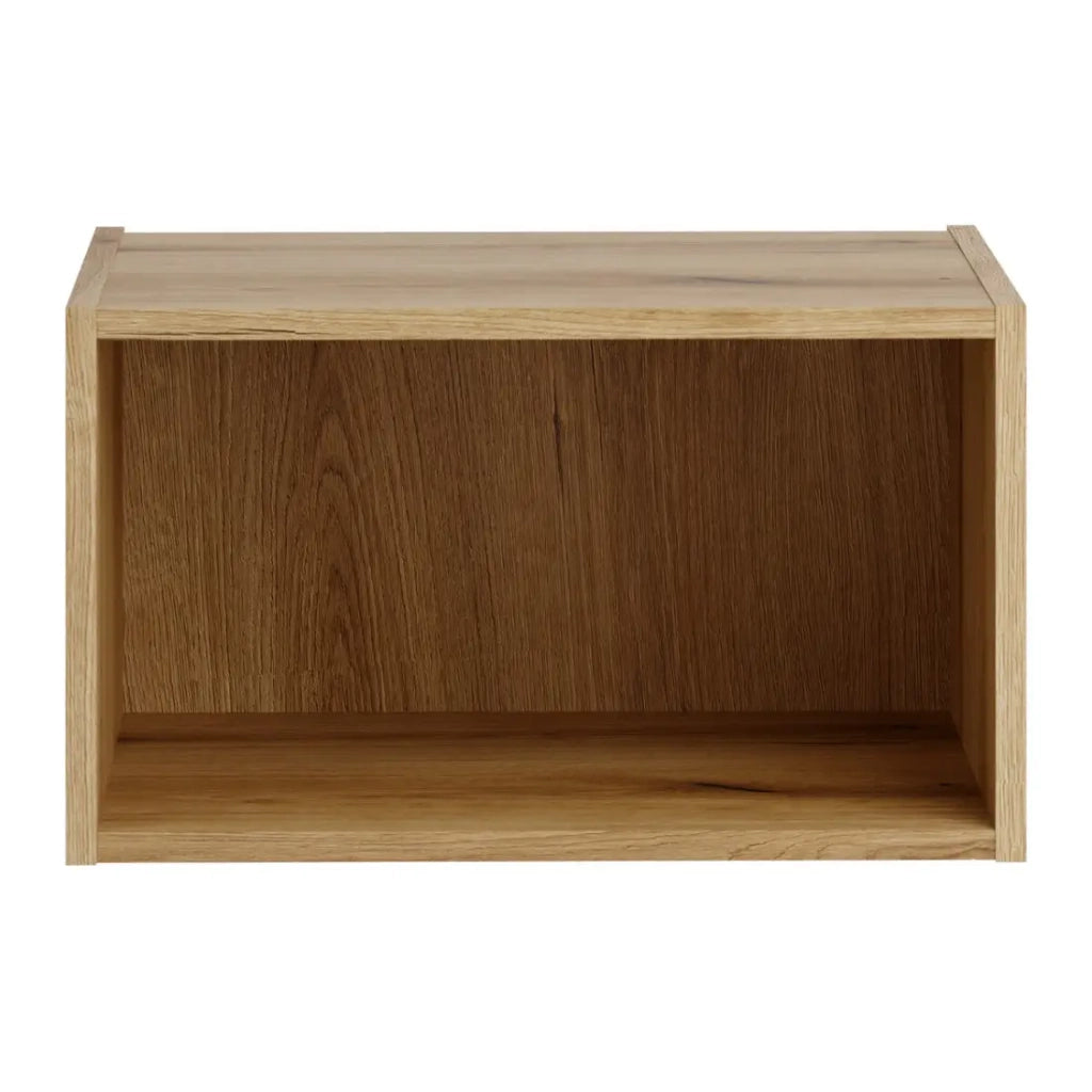 Mobile da bagno VANO 50 cm in rovere sospeso con nicchia