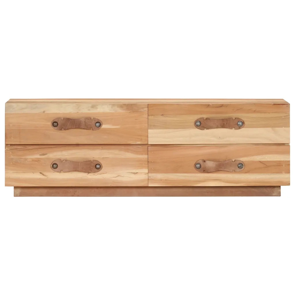 vidaXL Mobile Porta TV in Legno Massello di Recupero