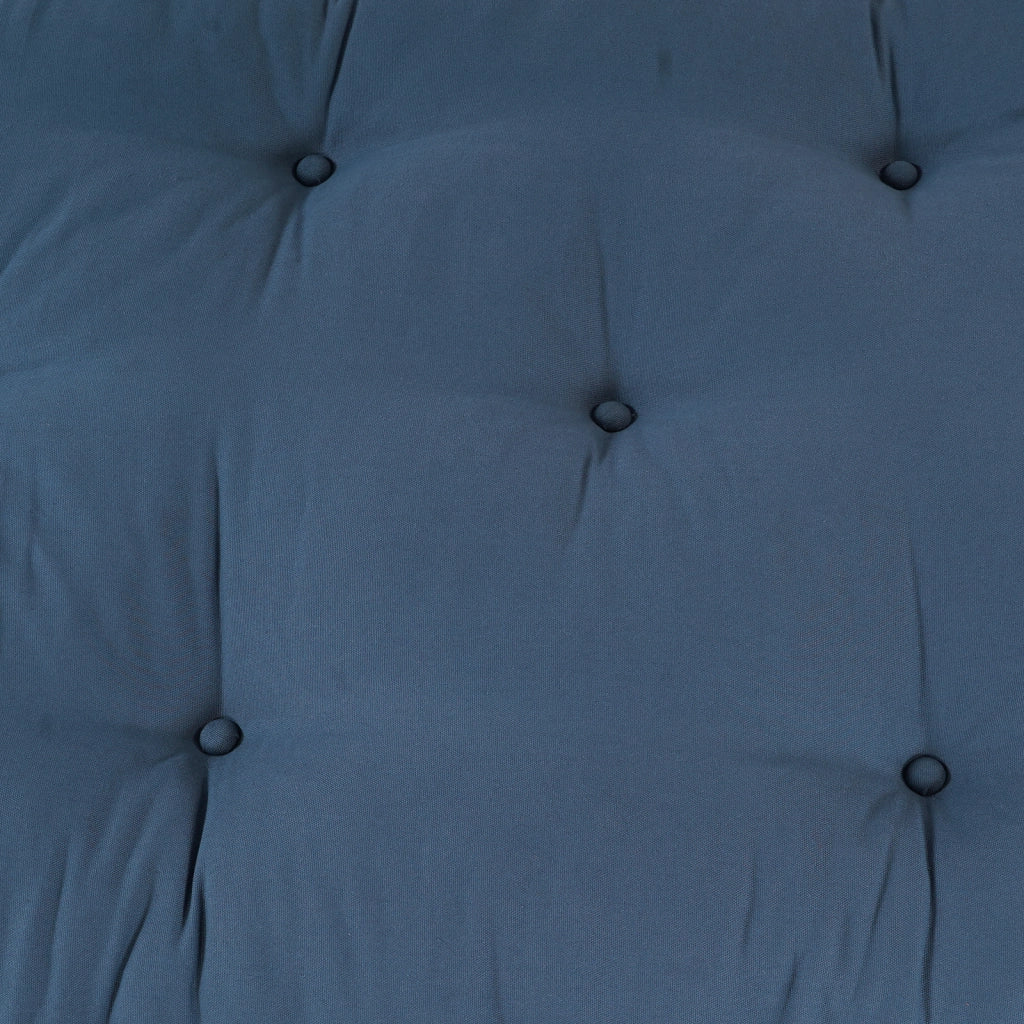 Cuscino per divano a pallet  in tessuto blu