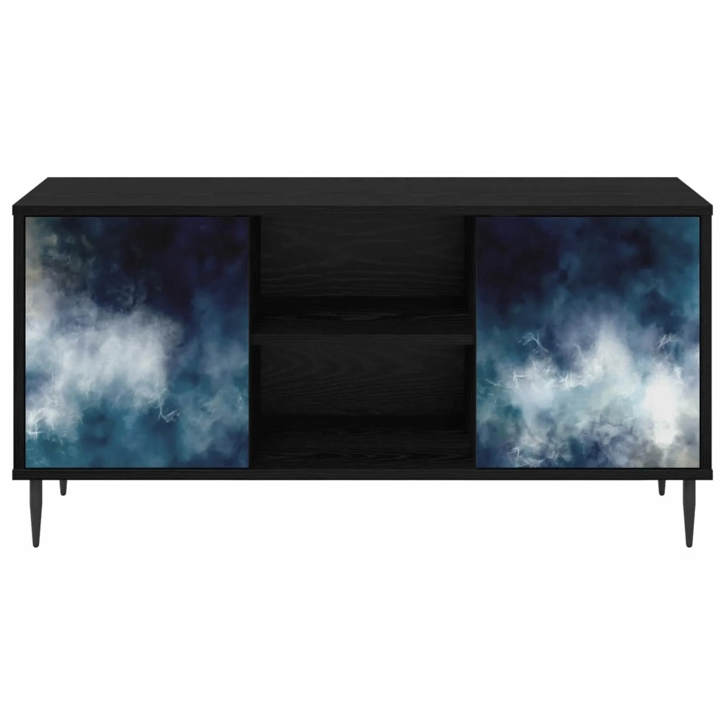 Mobile TV RAALTE 102 x 33 x 51 cm Rovere Nero 8007052