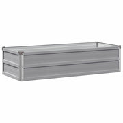 Letto rialzato da giardino Grigio 100 x 40 x 24 cm 8006310