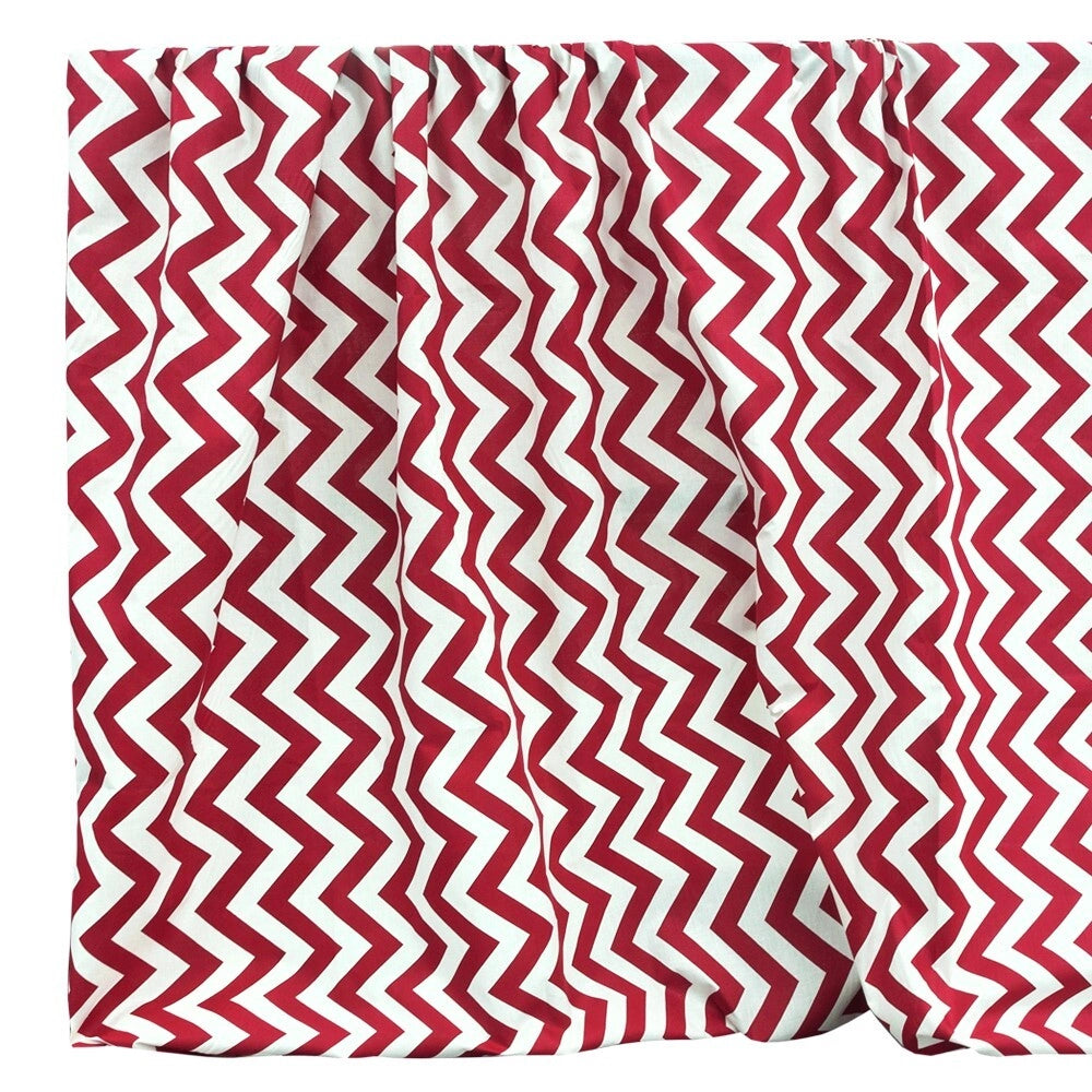 Tessuto Stoffa A Righe Zig Zag Cotone Cucito Rivestimento Fai Da Te Fodera Cuscini Divani 2,8x10 Mt