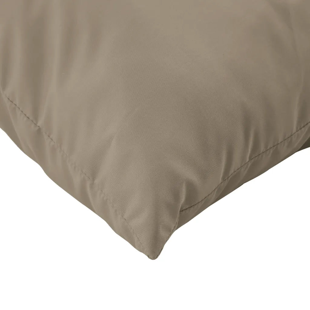 Cuscini per Divano 4 pz Tortora 40x40 cm in Tessuto