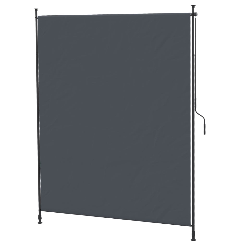 Tenda laterale per terrazzo senza buchi ¨C zephmum ¨C grigio 2x2,15-3,05 m